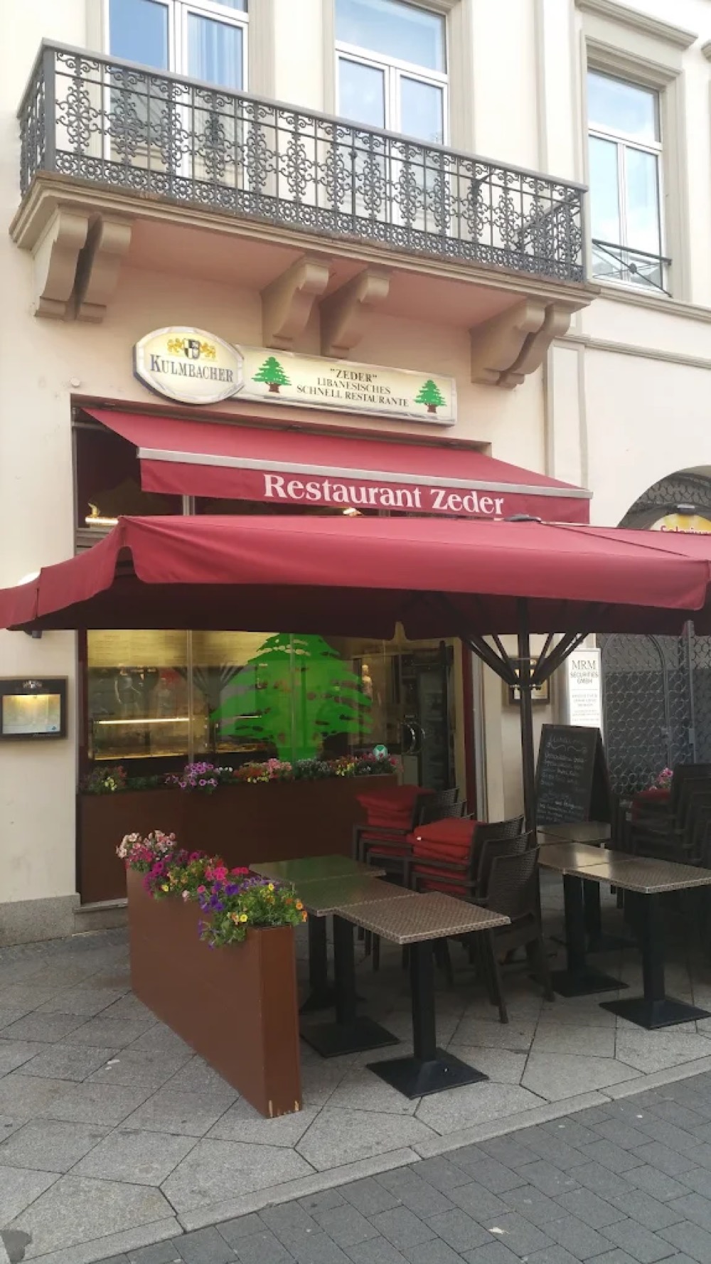 Das Zeder Restaurant in der Louisenstraße in Bad Homburg